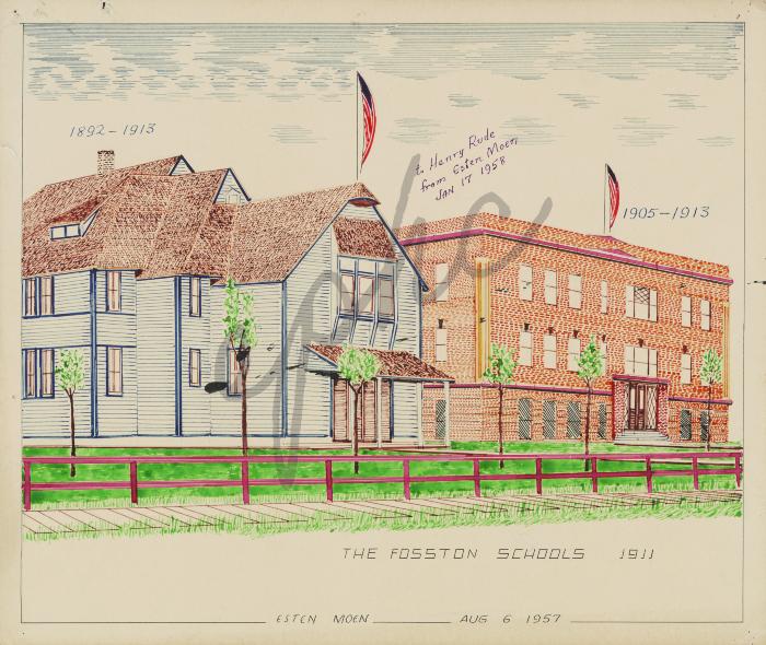 Fosston Schools 1911