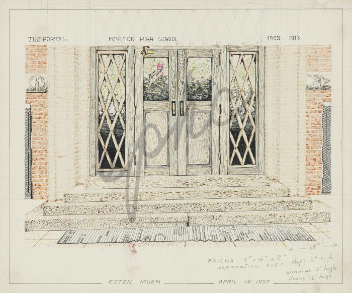 Fosston High School Portal 1905-1913