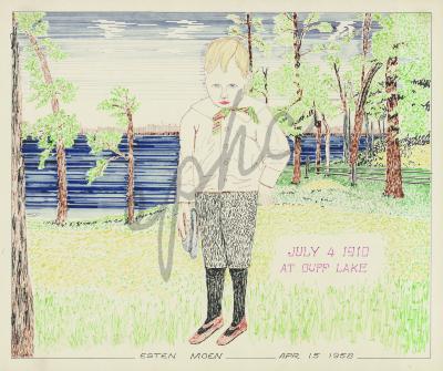Ouff Lake July 4, 1910