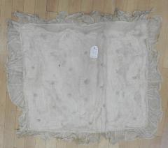 Quilt, silk crib quilt