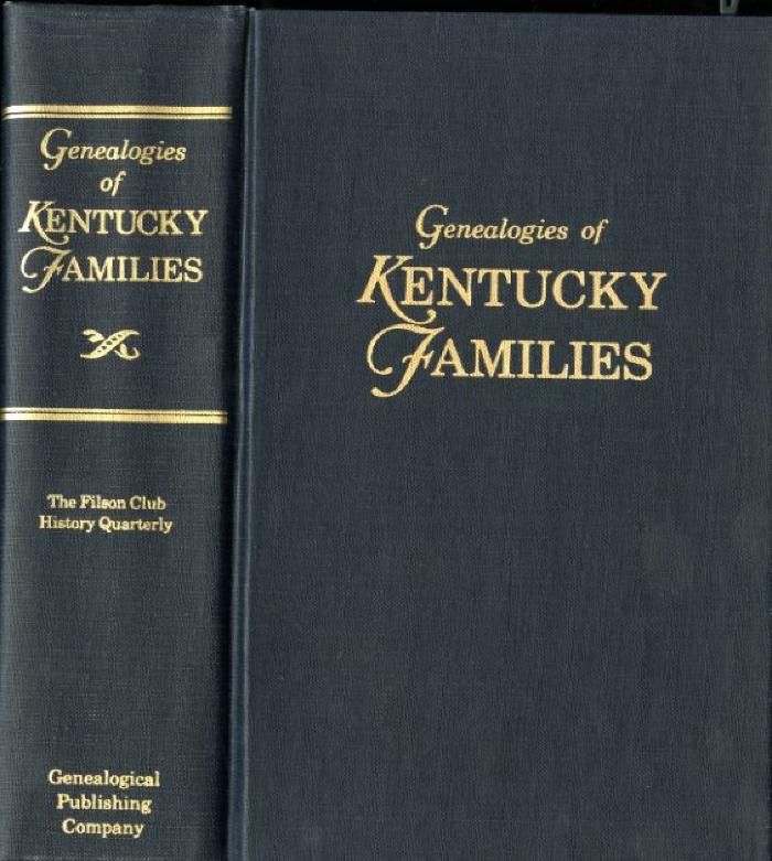 Genealogies of Kentucky Families