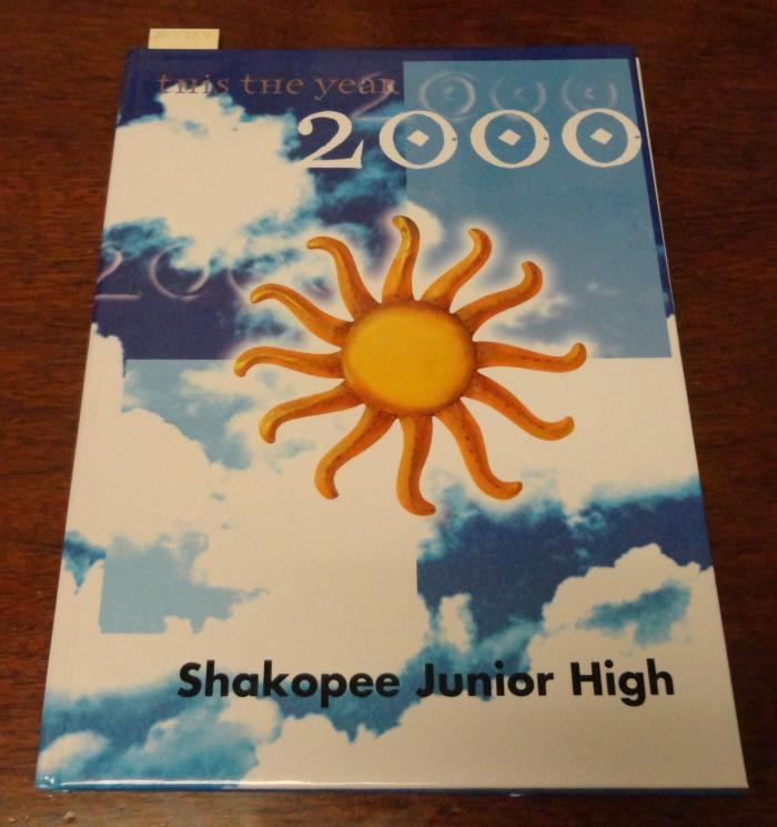 Shakopee Junior High Yearbook 2000