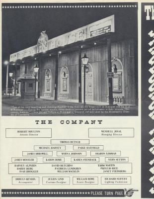 The Stagecoach Players Season Announcement Mailer