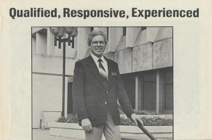 Political Advertisement for Chuck Dimler