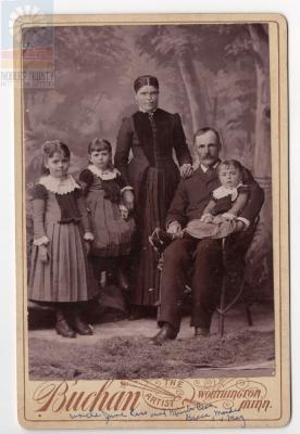 Portrait of Cass Family