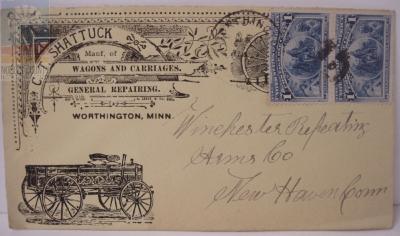 Shattuck Wagons Envelope - Worthington