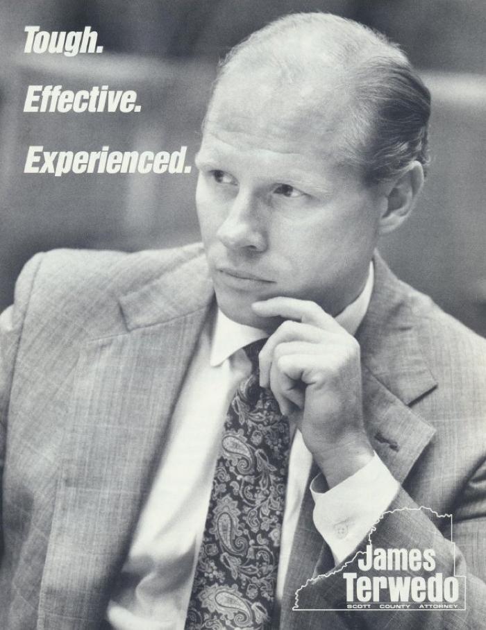 Political Advertisement for James Terwedo