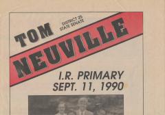 Political Advertisement for Tom Neuville