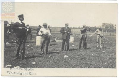 Men Shooting Guns - Worthington