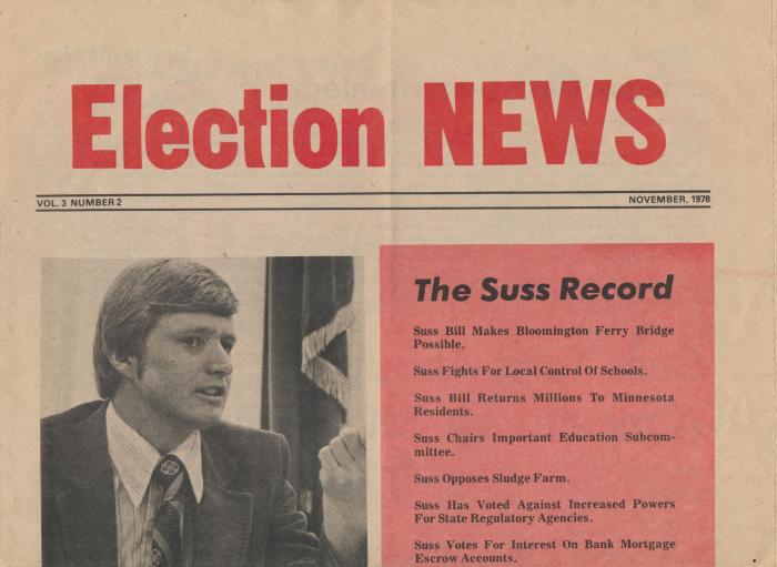 Political Advertisement for Ted Suss
