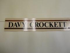 Davy Crockett Signboard Banner