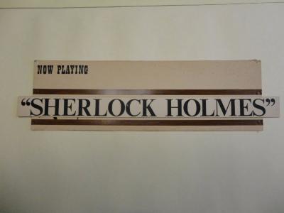 Sherlock Holmes Signboard Banner