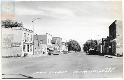 Main Street Brewster, Minn.