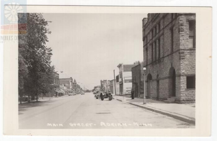 Main Street - Adrian Minn. 1948