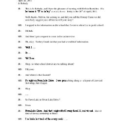 Melvin Boettcher Oral History
